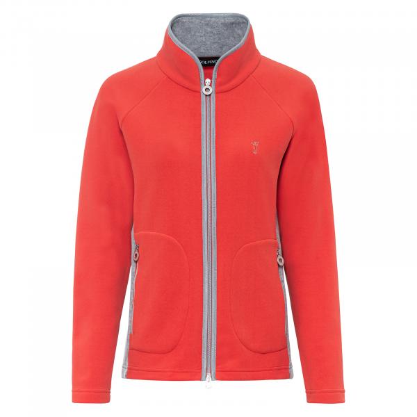 GOLFINO Ladies' modern fleece golf jacket with cold weather protection